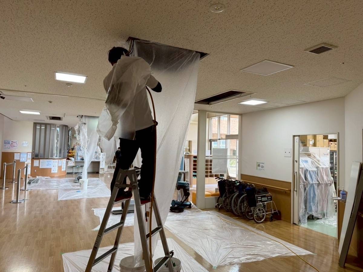 関西ビルテックの業務用エアコンクリーニング事例