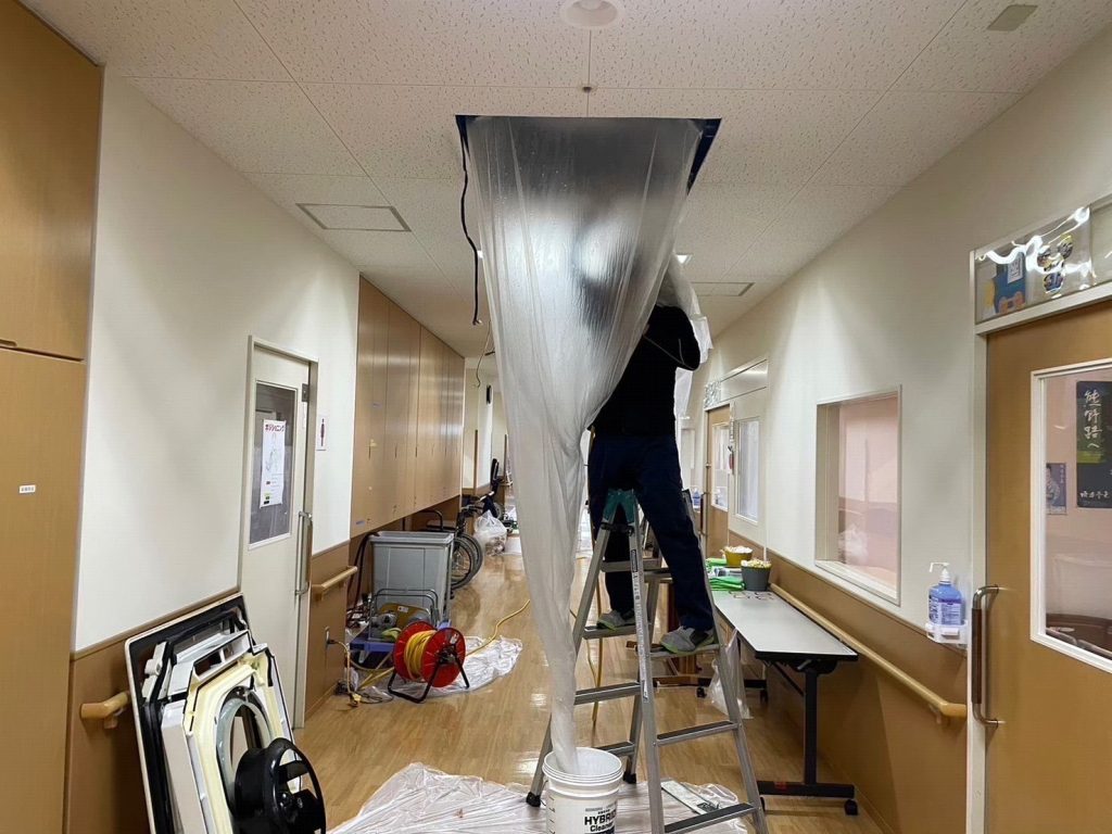 関西ビルテックの作業の流れ