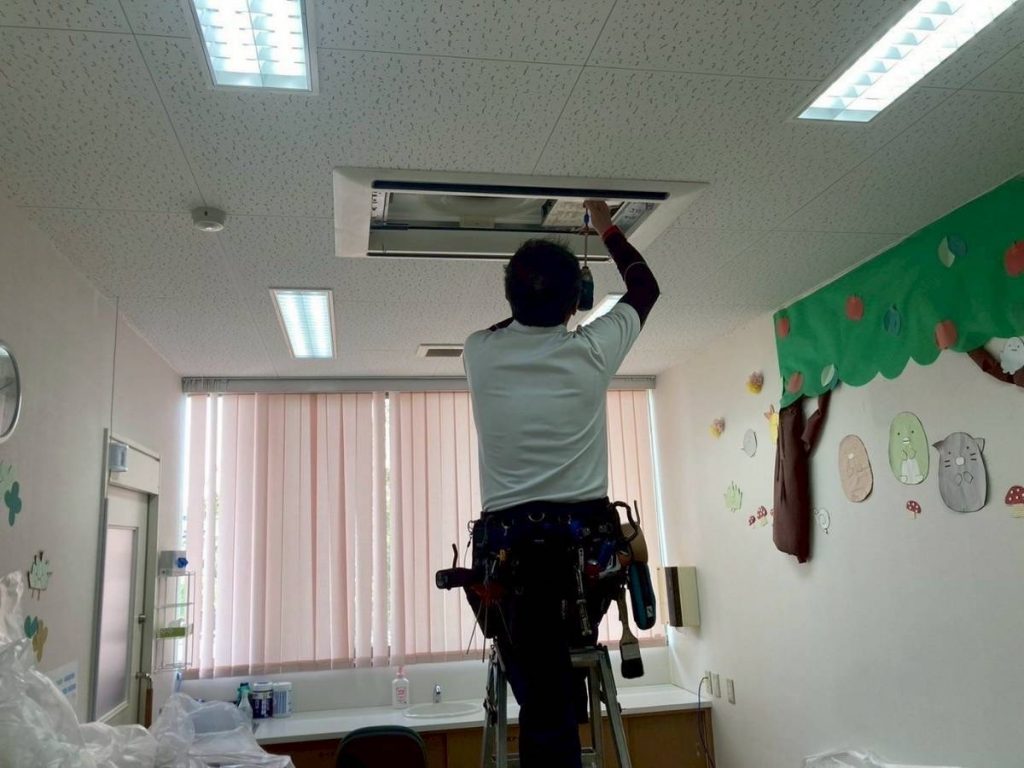 関西ビルテックの作業の流れ